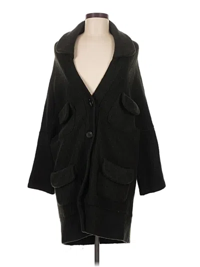 Pre-owned Assorted Brands Coat In Black