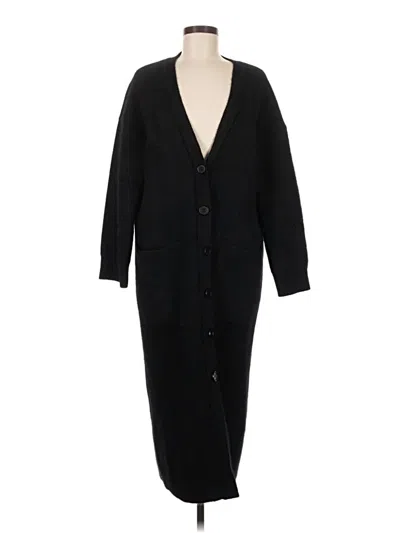 Pre-owned Assorted Brands Coat In Black