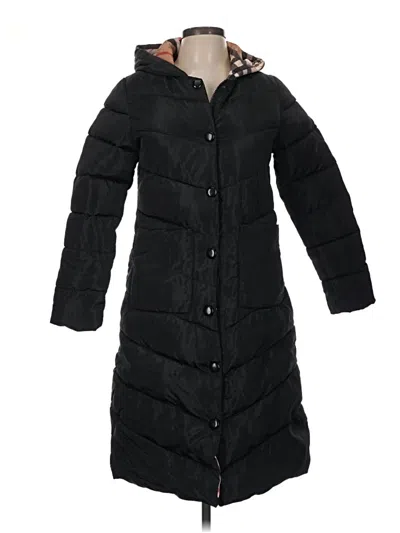 Pre-owned Assorted Brands Coat In Black