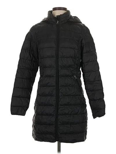 Pre-owned Assorted Brands Coat In Black