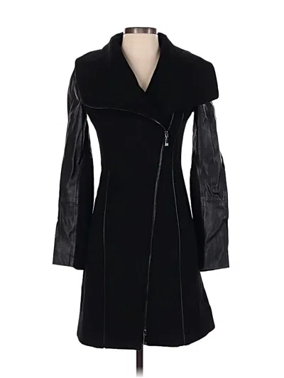 Pre-owned Assorted Brands Coat In Black