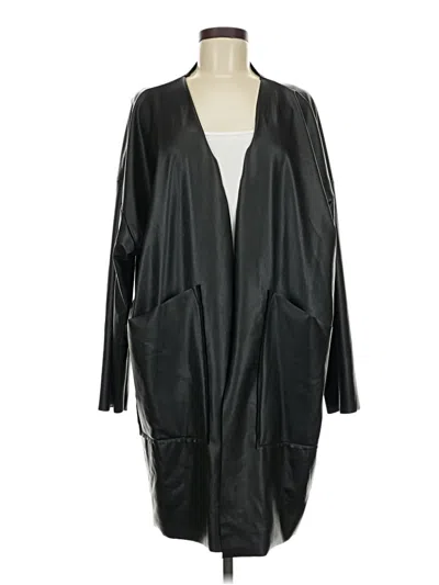 Pre-owned Assorted Brands Coat In Black