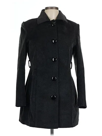 Pre-owned Assorted Brands Coat In Black
