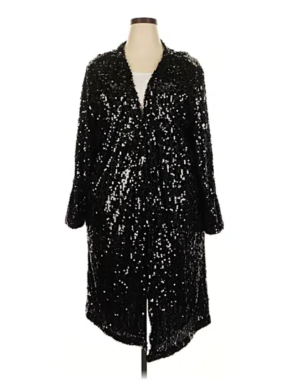 Pre-owned Assorted Brands Coat In Black