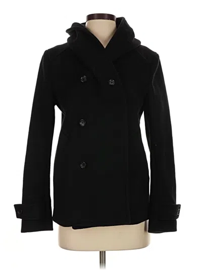 Pre-owned Assorted Brands Coat In Black