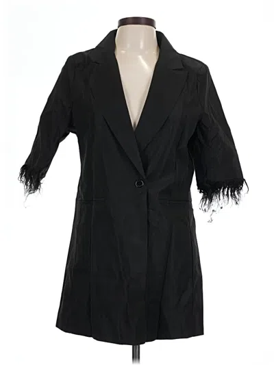 Pre-owned Assorted Brands Coat In Black