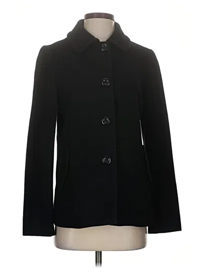 Pre-owned Assorted Brands Coat In Black