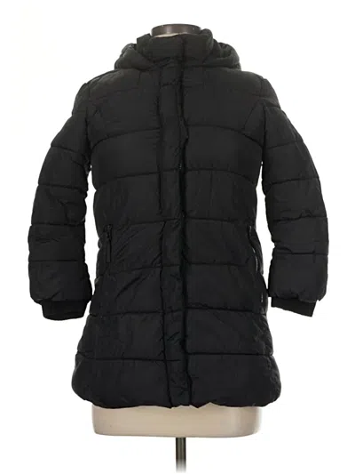 Pre-owned Assorted Brands Coat In Black