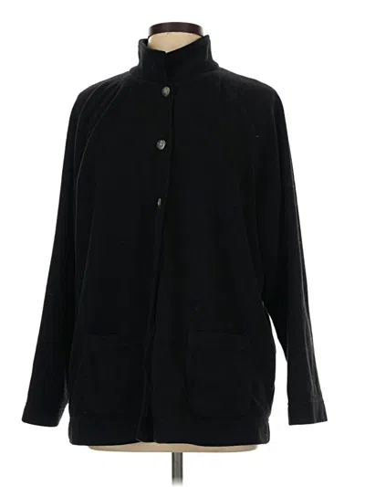 Pre-owned Assorted Brands Coat In Black