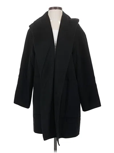 Pre-owned Assorted Brands Coat In Black