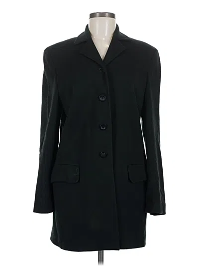 Pre-owned Assorted Brands Coat In Black