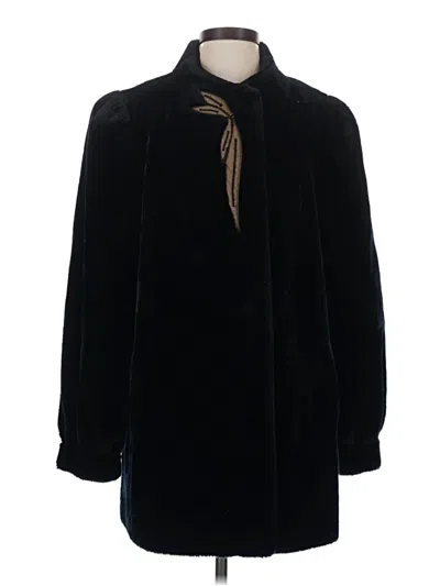 Pre-owned Assorted Brands Coat In Black