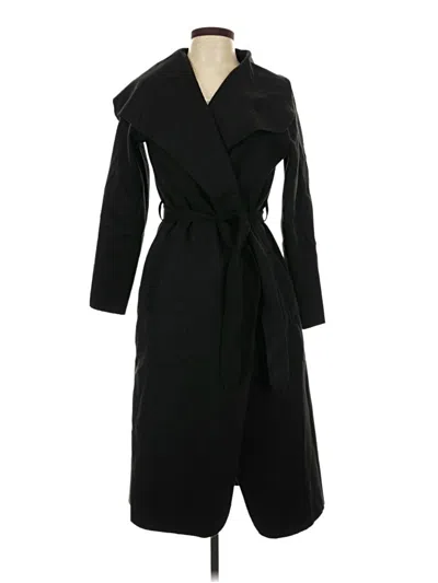 Pre-owned Assorted Brands Coat In Black
