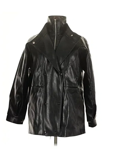 Pre-owned Assorted Brands Coat In Black