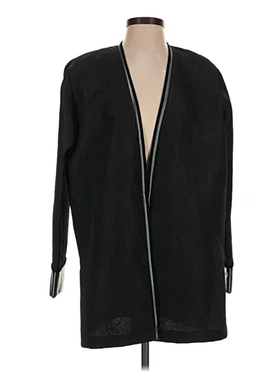 Pre-owned Assorted Brands Coat In Black