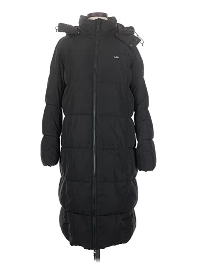 Pre-owned Assorted Brands Coat In Black