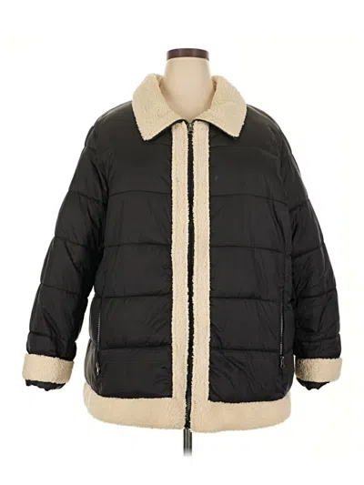 Pre-owned Assorted Brands Coat In Black
