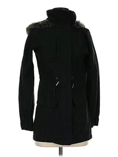 Pre-owned Assorted Brands Coat In Black