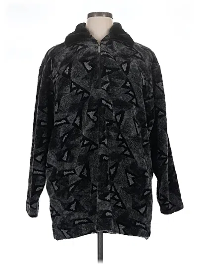 Pre-owned Assorted Brands Coat In Black