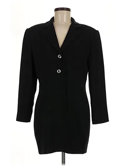 Pre-owned Assorted Brands Coat In Black