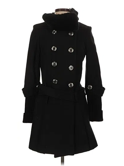 Pre-owned Assorted Brands Coat In Black