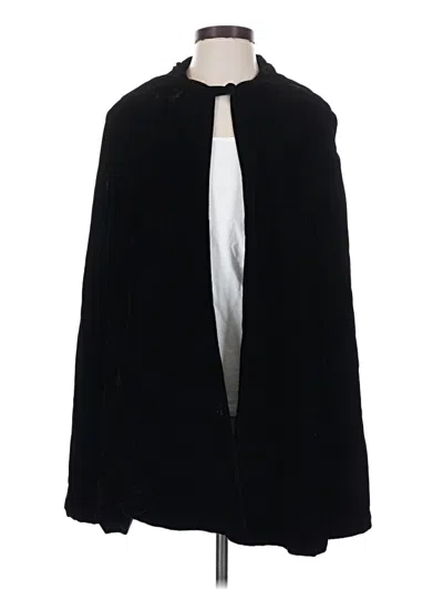 Pre-owned Assorted Brands Coat In Black