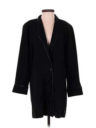 Pre-owned Assorted Brands Coat In Black