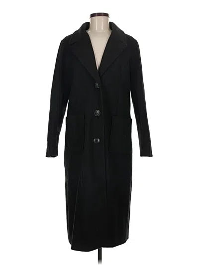 Pre-owned Assorted Brands Coat In Black
