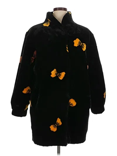 Pre-owned Assorted Brands Coat In Black