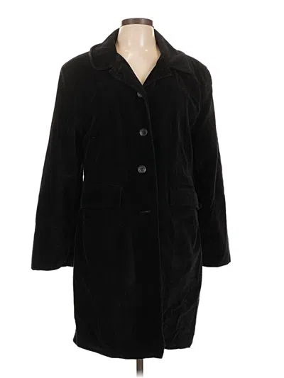 Pre-owned Assorted Brands Coat In Black