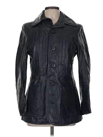 Pre-owned Assorted Brands Coat In Black
