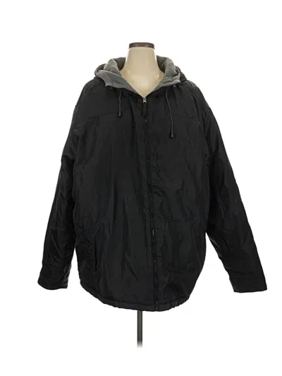 Pre-owned Assorted Brands Coat In Black