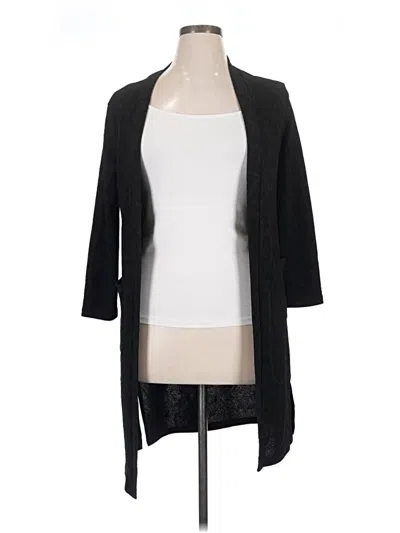 Pre-owned Assorted Brands Coat In Black