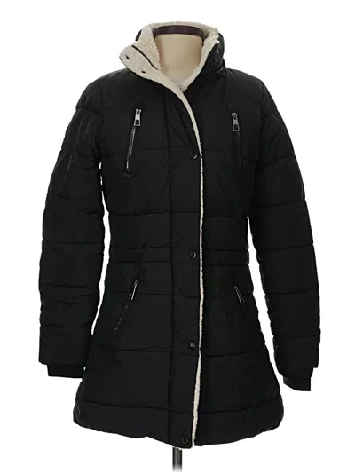 Pre-owned Assorted Brands Coat In Black