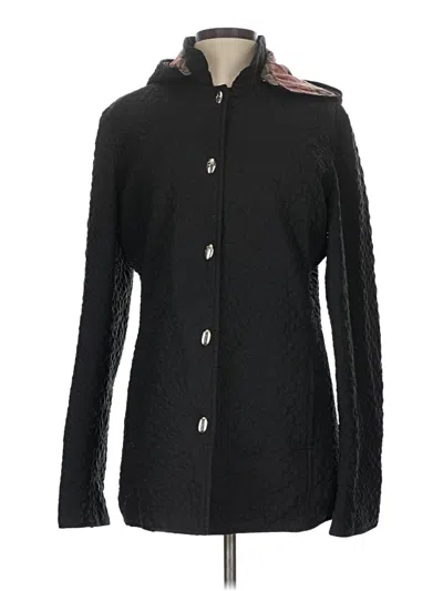 Pre-owned Assorted Brands Coat In Black