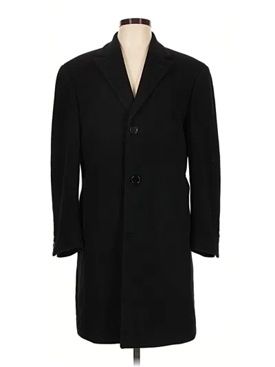 Pre-owned Assorted Brands Coat In Black