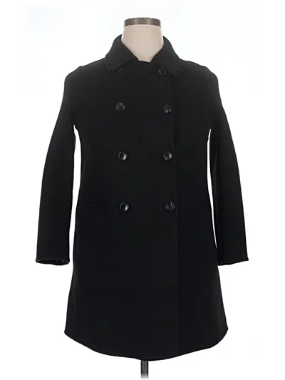 Pre-owned Assorted Brands Coat In Black