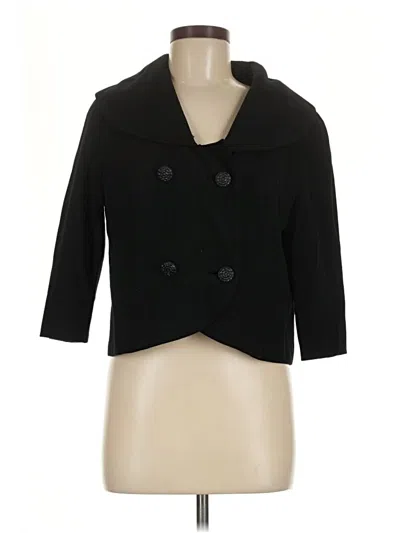 Pre-owned Assorted Brands Coat In Black