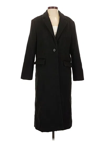 Pre-owned Assorted Brands Coat In Black