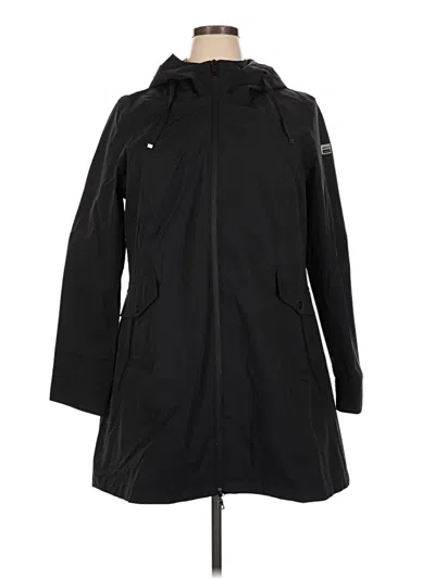 Pre-owned Assorted Brands Coat In Black