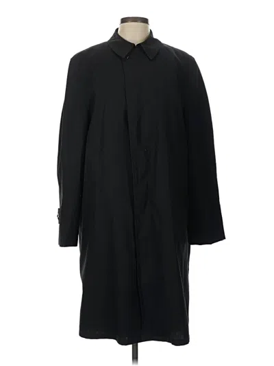 Pre-owned Assorted Brands Coat In Black