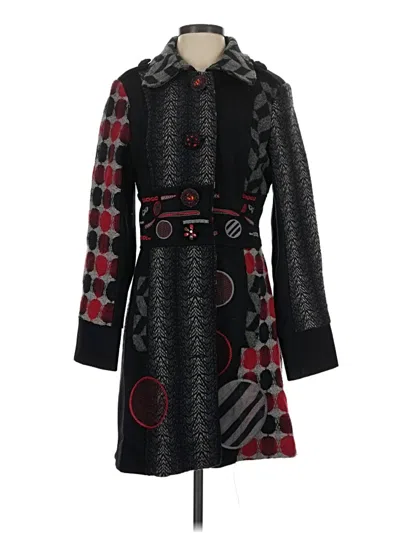Pre-owned Assorted Brands Coat In Black