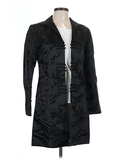 Pre-owned Assorted Brands Coat In Black