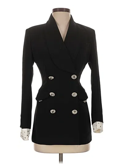 Pre-owned Assorted Brands Coat In Black