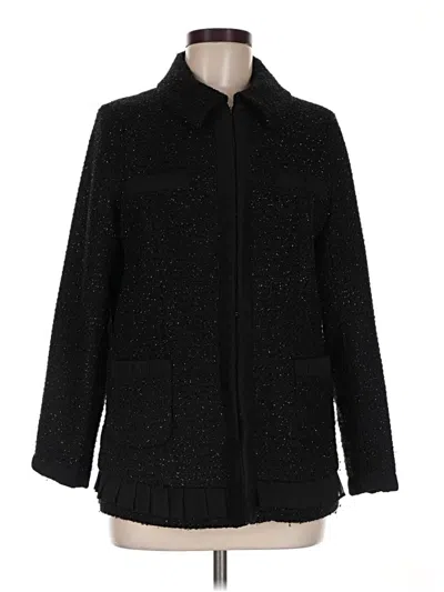 Pre-owned Assorted Brands Coat In Black