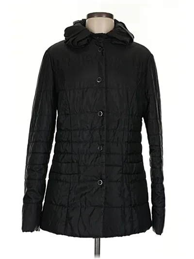 Pre-owned Assorted Brands Coat In Black