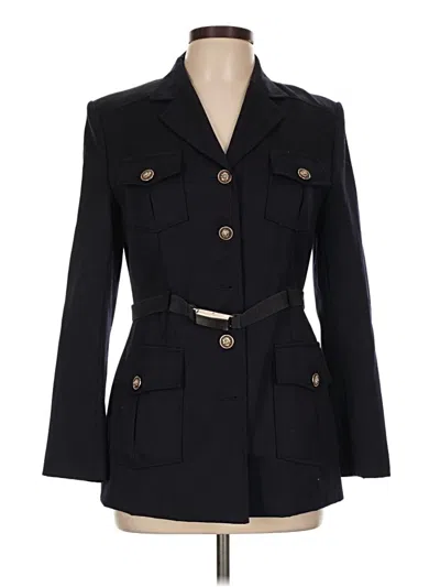 Pre-owned Assorted Brands Coat In Black