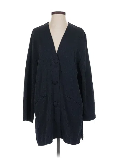 Pre-owned Assorted Brands Coat In Blue