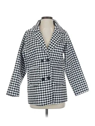 Pre-owned Assorted Brands Coat In Blue