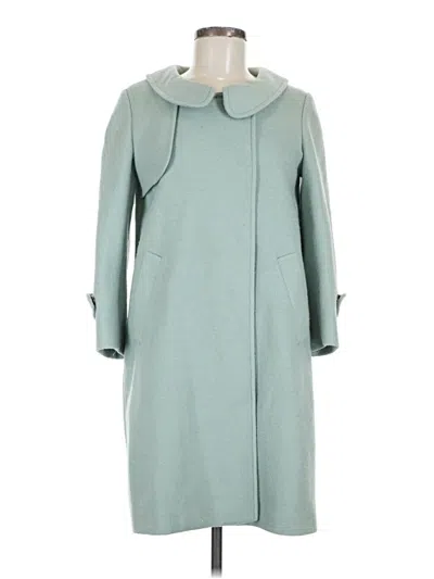 Pre-owned Assorted Brands Coat In Blue